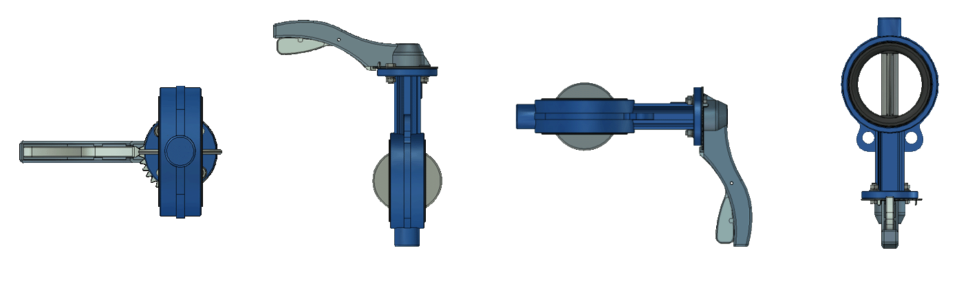 D71XH型2507脫硫蝶閥 D71XH型2507脫硫蝶閥