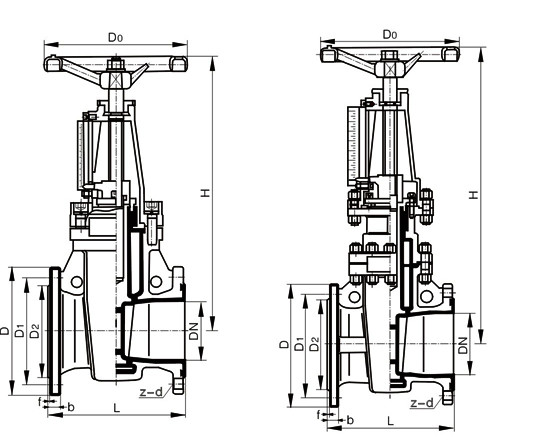 Z41F46/PO型全襯氟襯氟 Z41F46/PO型全襯氟襯氟