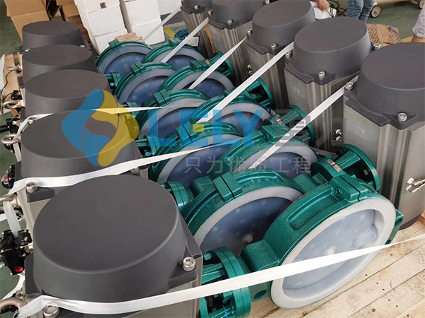 氣動(dòng)襯氟蝶閥,氣動(dòng)蝶閥,襯氟蝶閥