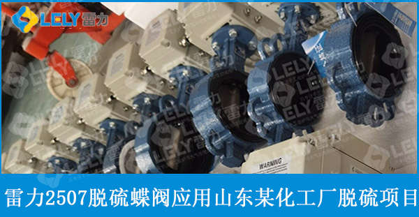 雷力2507脫硫蝶閥用于某化工廠脫硫脫硝除塵一體化超低排放項(xiàng)目